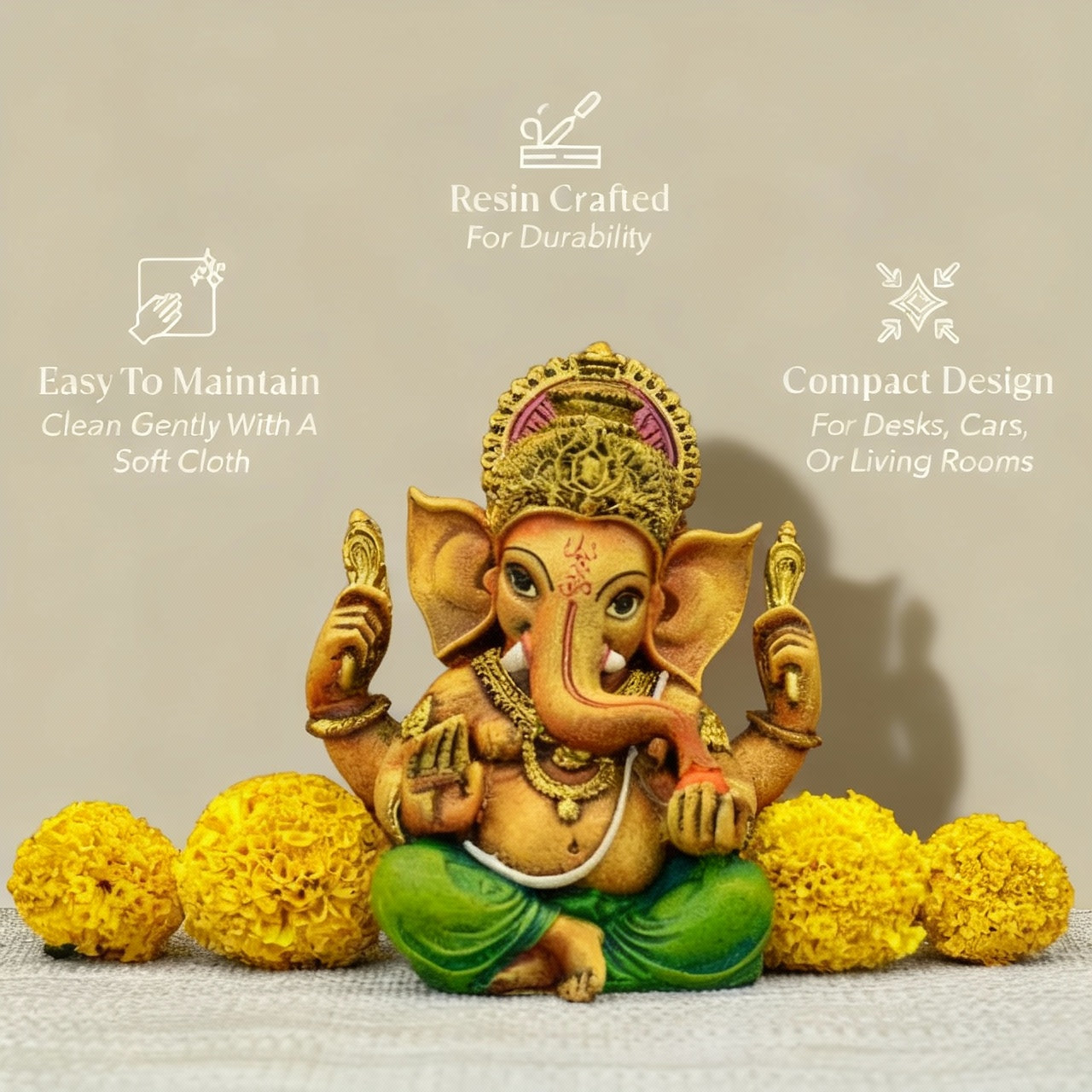 Colourfull Ganesh Murti
