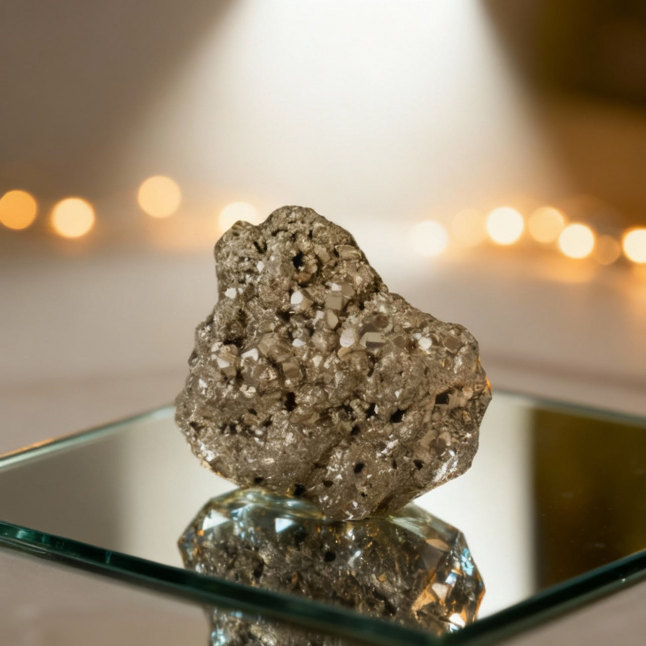 Siddh raw pyrite stone 10x