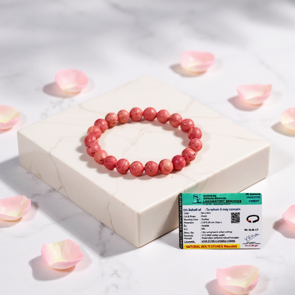 Rhodochrosite Bracelet