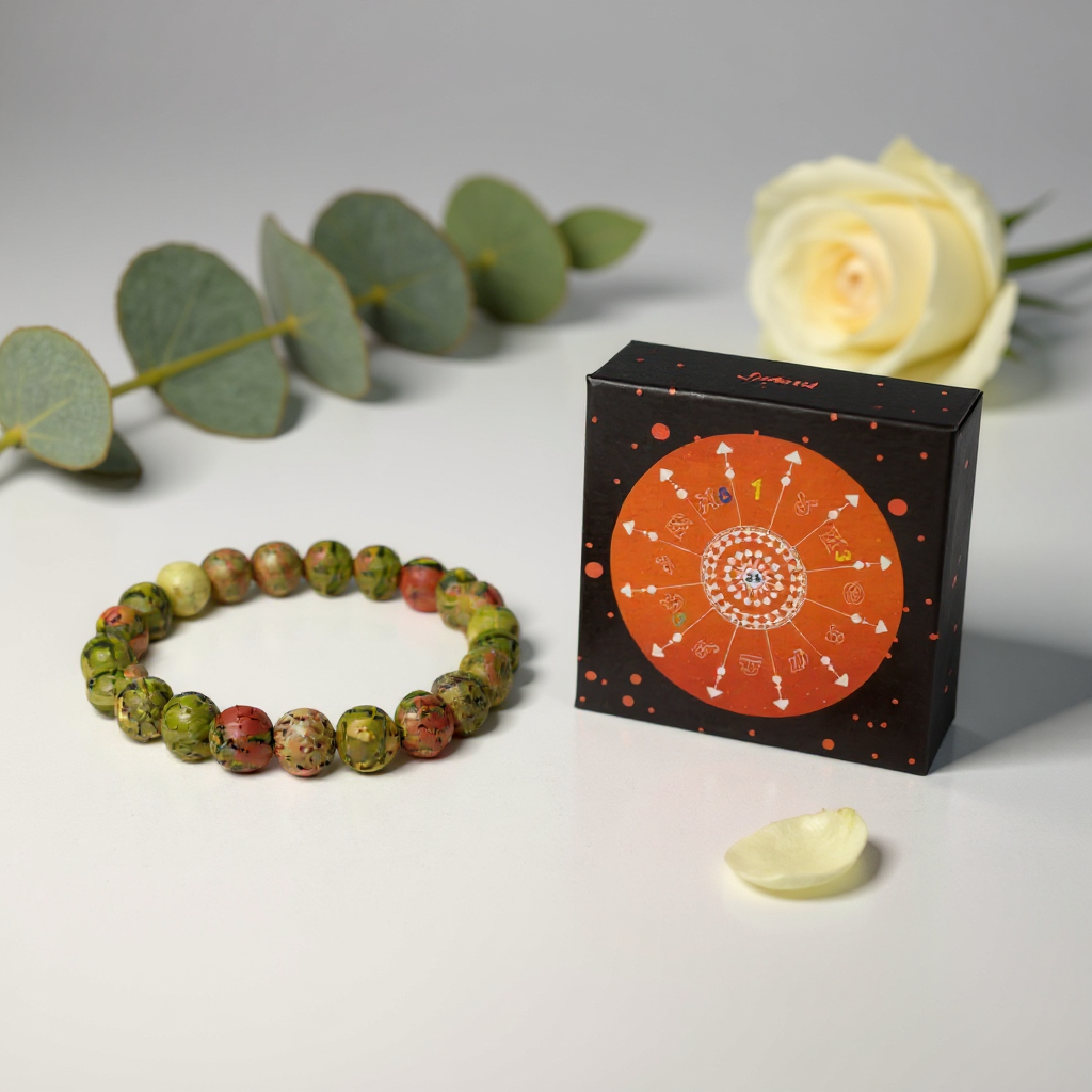 Unakite bracelet