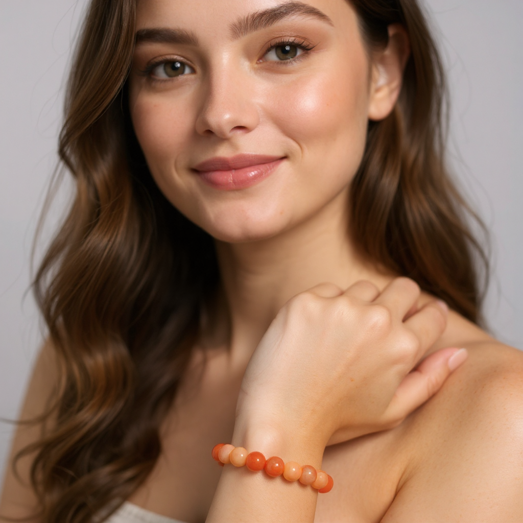Sunstone bracelet
