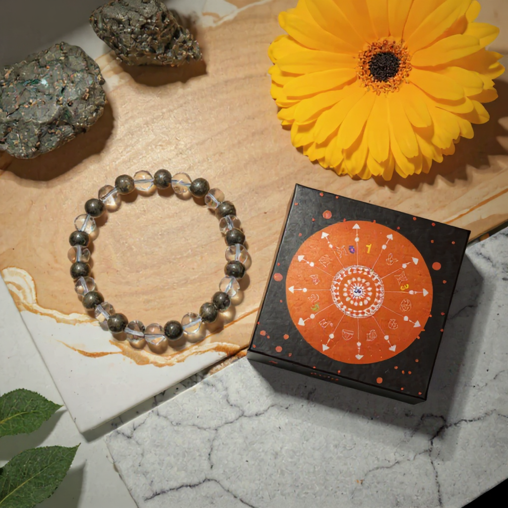 Super Raw Pyrite Bracelet