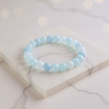 Aquamarine bracelet