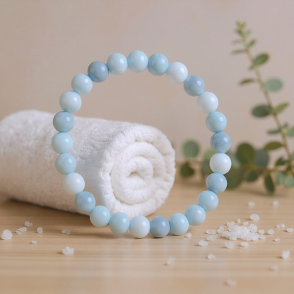 Aquamarine bracelet