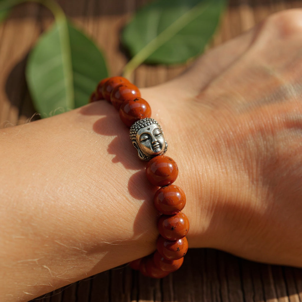 Stylish Red Bead Wrist Bracele