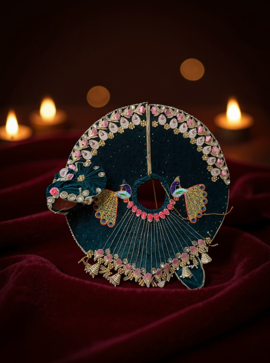 Astrosevatalk Mor Mahal Moti Shringar Poshaak Dress