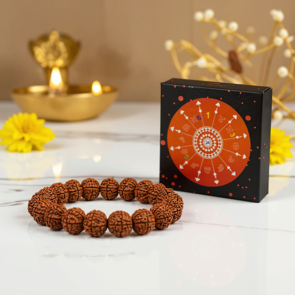 7 Mukhi Rudraksha Bracelet