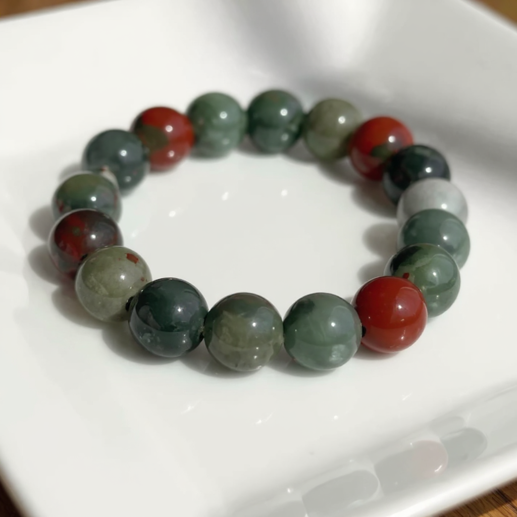 Bloodstone bracelet