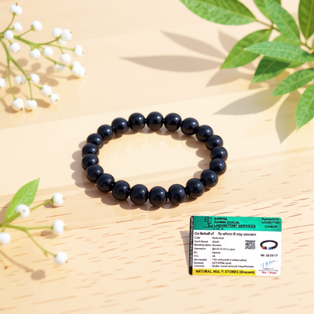 Black Obsidian Bracelet