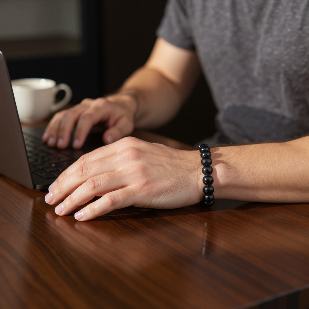 Black Obsidian Bracelet