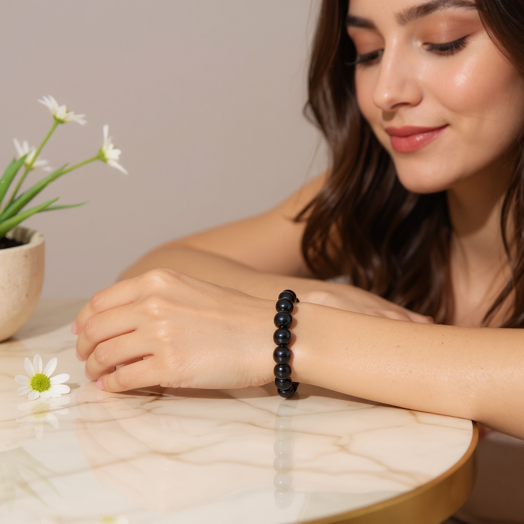 Black Obsidian Bracelet