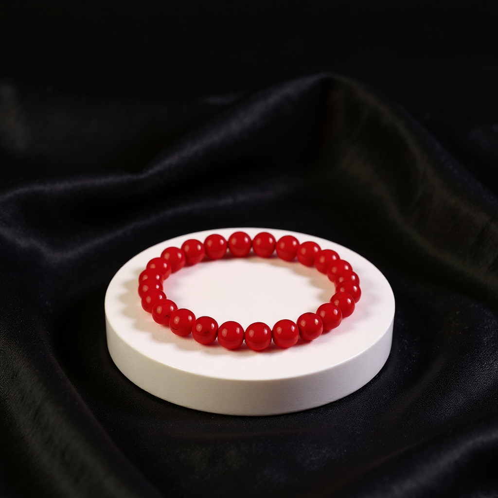 Red Coral Bracelet (Moonga)