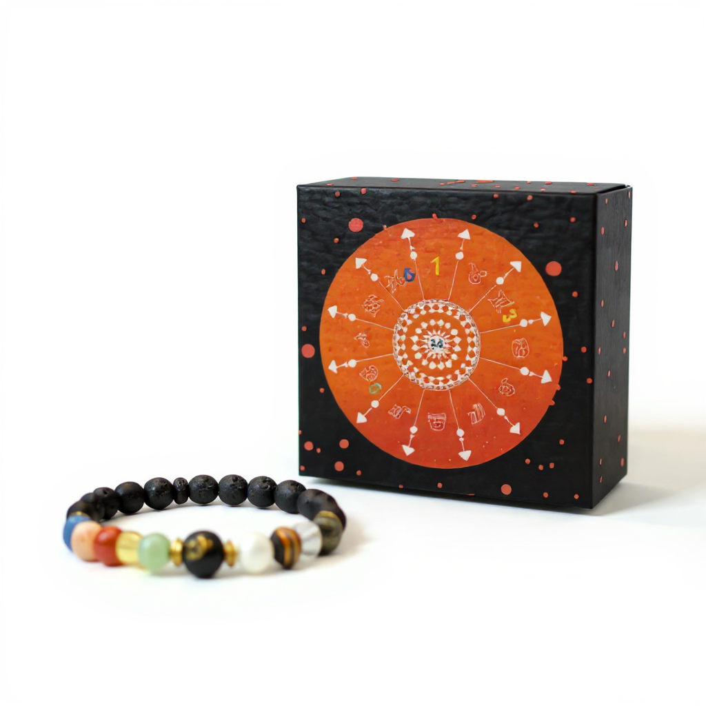 Navgraha Shanti Bracelet for Prosperity & Balance