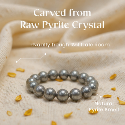 Raw Pyrite Bracelet