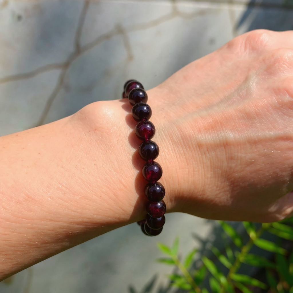 Siddh & energized Garnet Bracelet