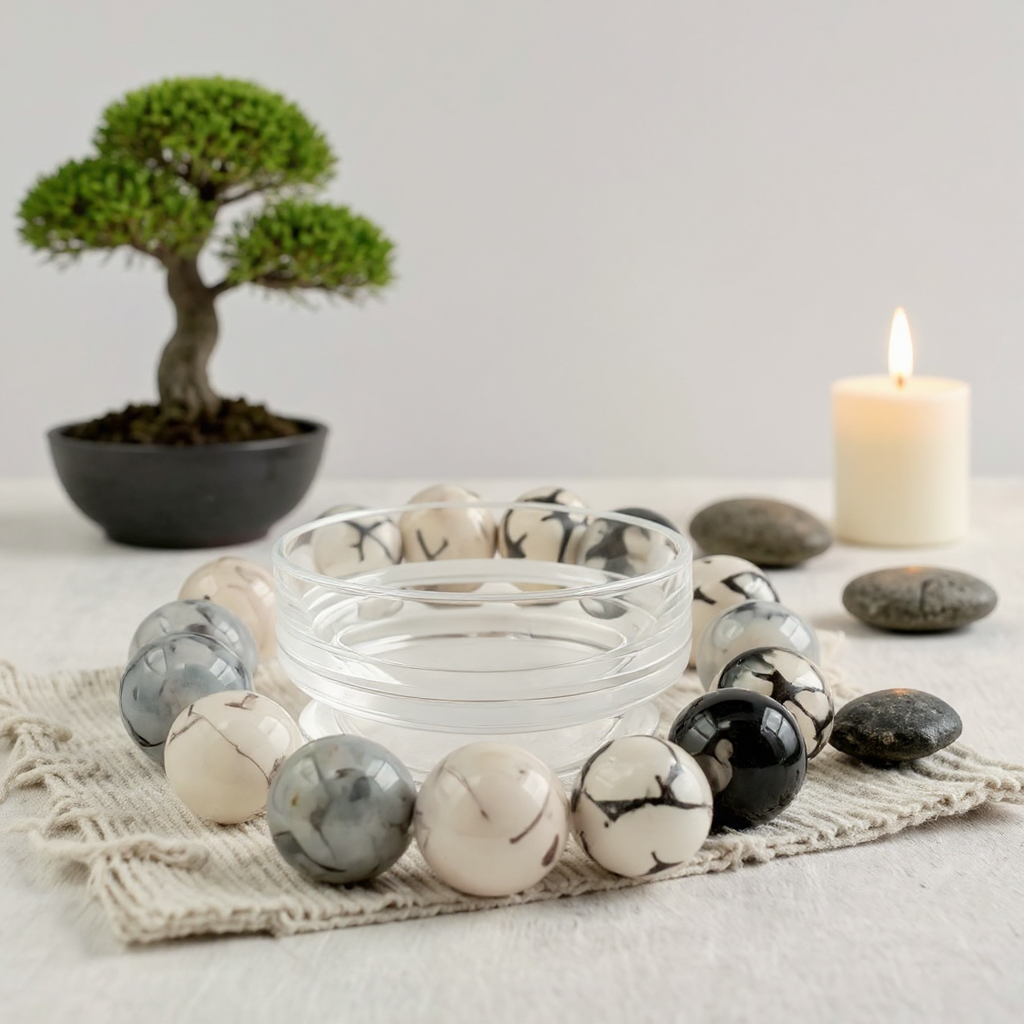 Dragon Vein Agate Bracelet