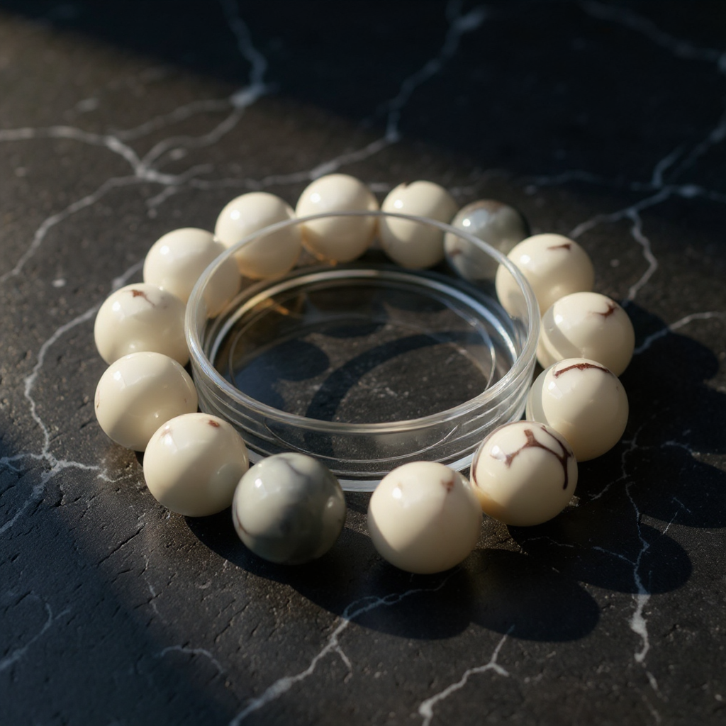 Dragon Vein Agate Bracelet