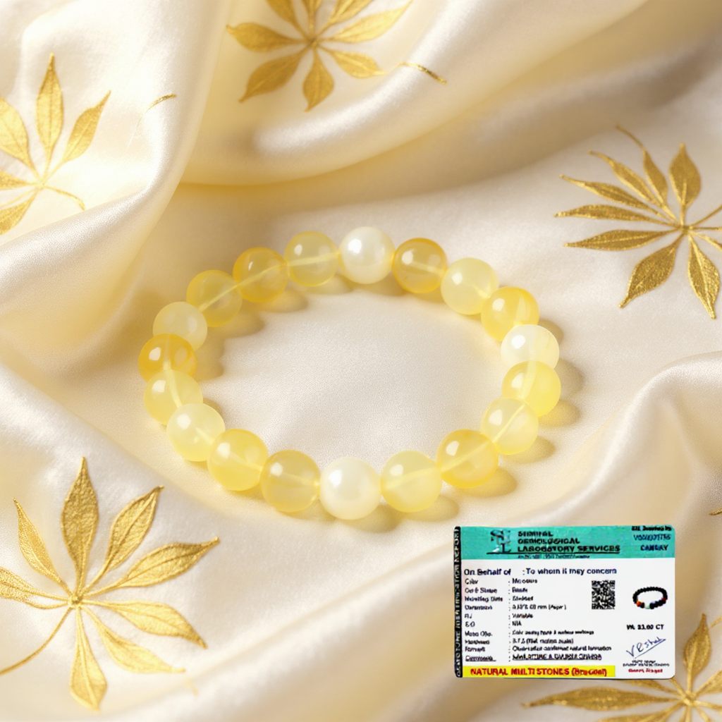 Yellow Calcite Bracelet