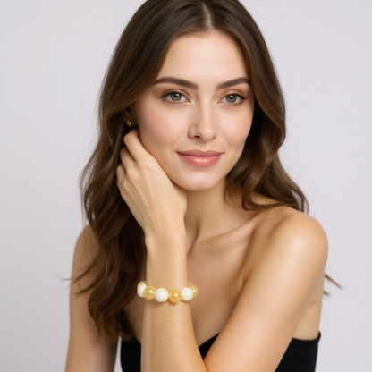 Yellow Calcite Bracelet