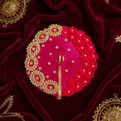 Astrosevatalk Mor Phool Moti Shringar Dress