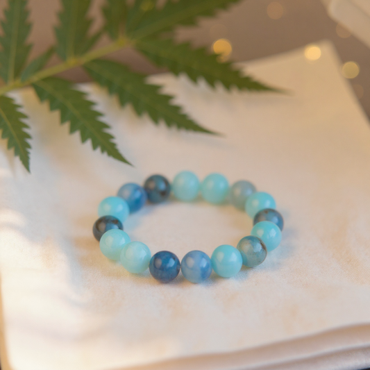 Blue Apatite Bracelet