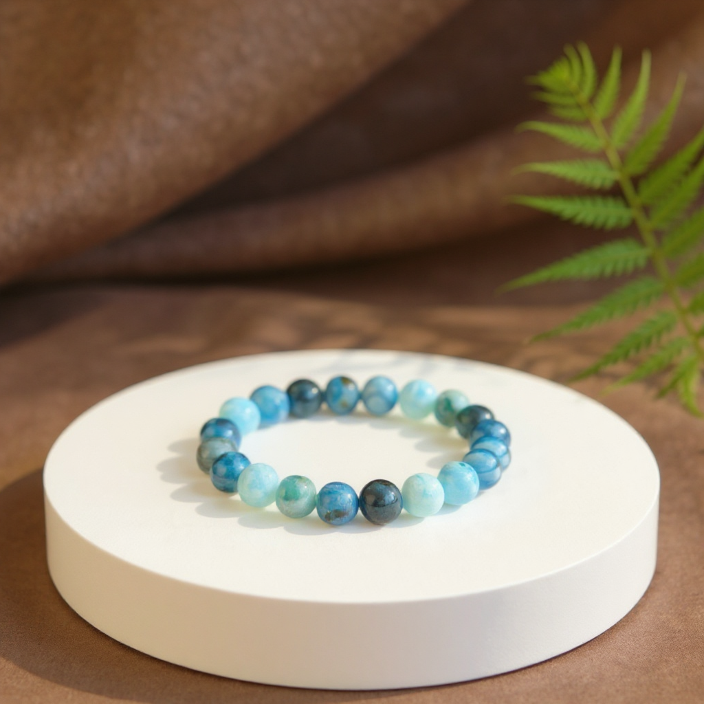 Blue Apatite Bracelet
