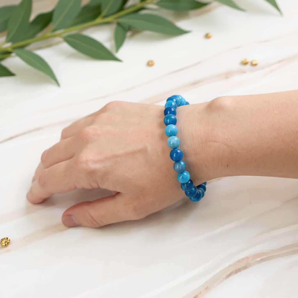 Blue Apatite Bracelet