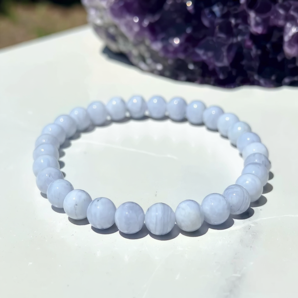 Blue Lace Agate Bracelet