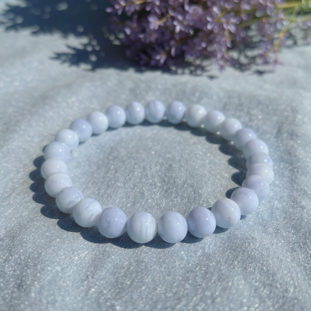 Blue Lace Agate Bracelet