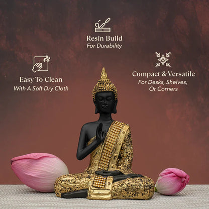 Meditating Buddha Murti
