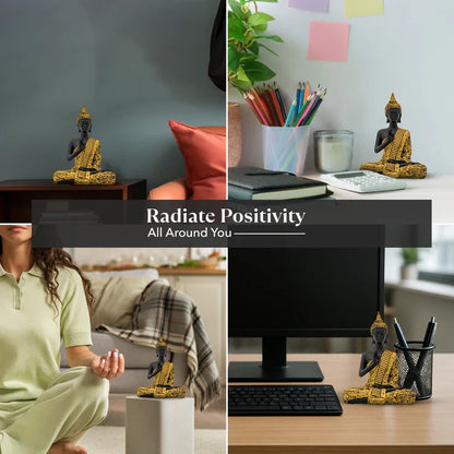 Meditating Buddha Murti